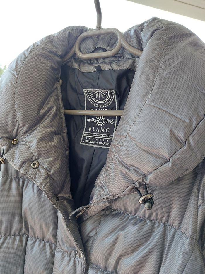 Veste doudoune avec capuche Poivre Blanc - photo numéro 3