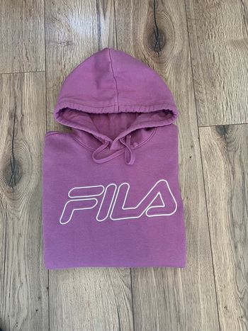 Sweat à capuche Fila Violet Taille S