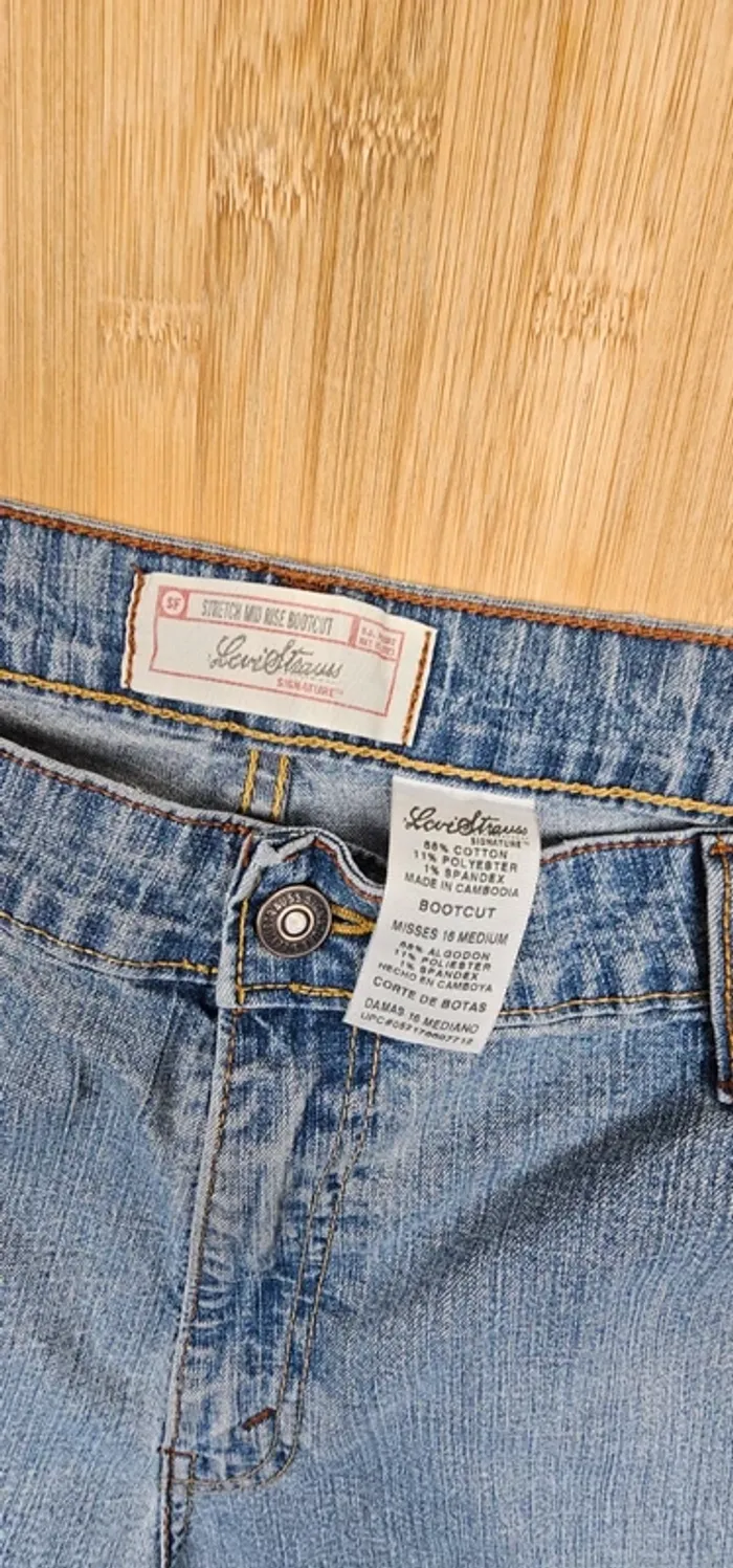 Levi's stretch mid-rise bootcut T: 42/44 - photo numéro 6