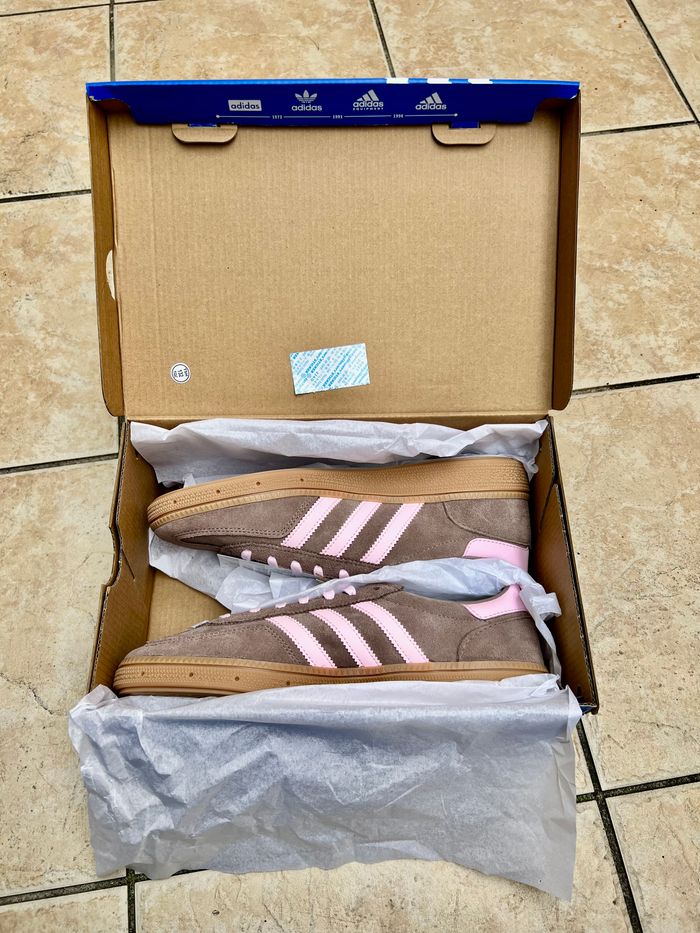 Sneakers Adidas Handball Spezial coloris Trace Brown-Clear Pink - photo numéro 10