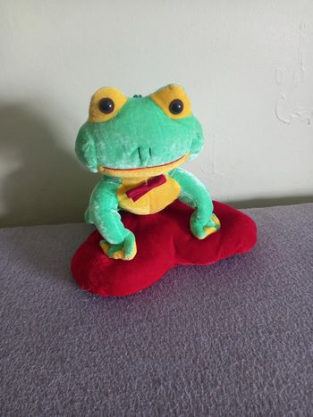 Peluche grenouille