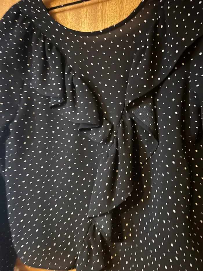 Blouse à pois - photo numéro 2
