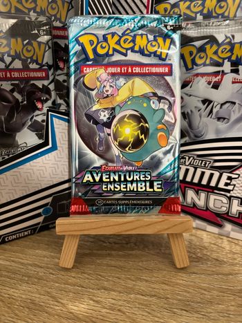 Booster Pokémon Aventures Ensemble rescellé 