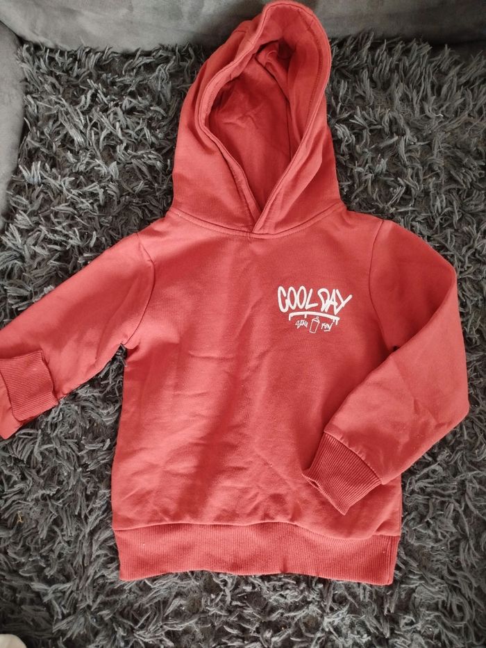 Sweat capuche npo 3ans