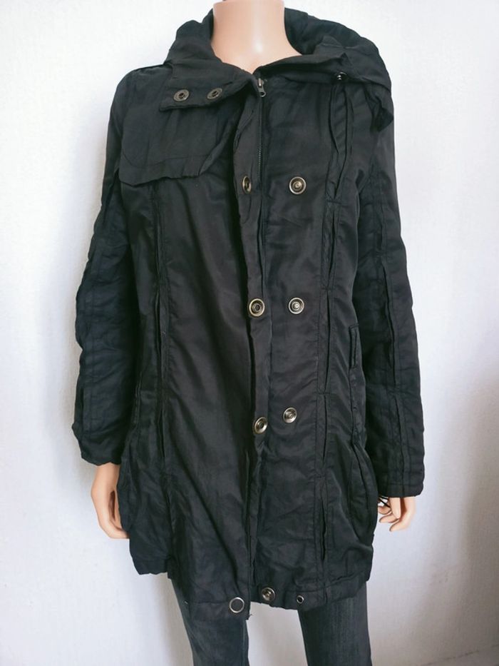 Manteau noir T38 V*46 - photo numéro 2