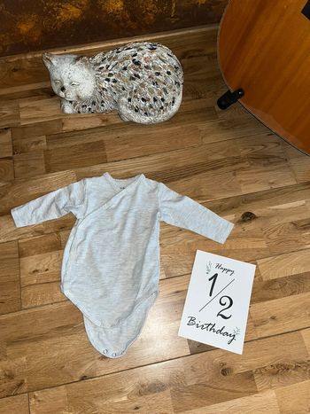 Joli body TAO très bon état gris 6mois/68cm