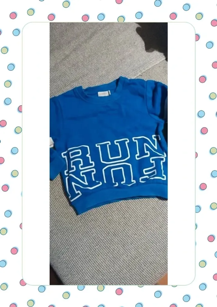 Sweat bleu roi