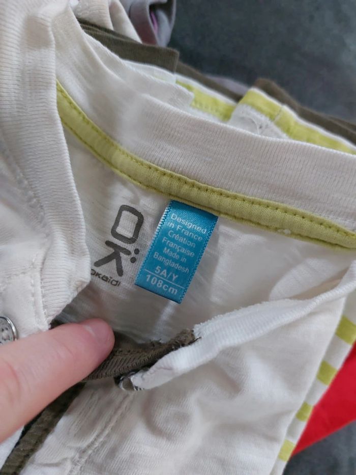 Lot de 4 t shirt Okaïdi - photo numéro 6