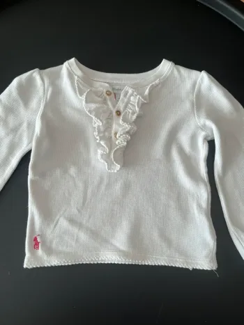 T shirt blanc Ralph Lauren