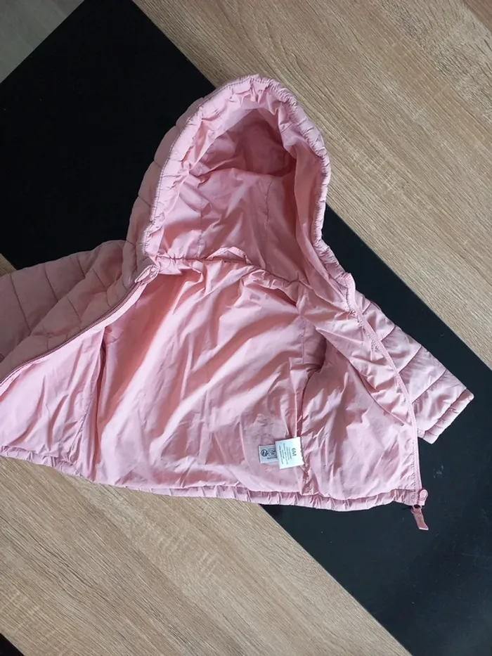 Doudoune rose légère, bébé 6 mois - photo numéro 4