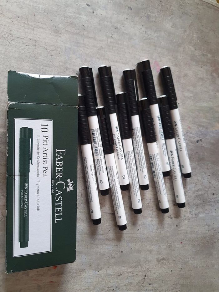 Boîte Pitt artist pen encre de Chine