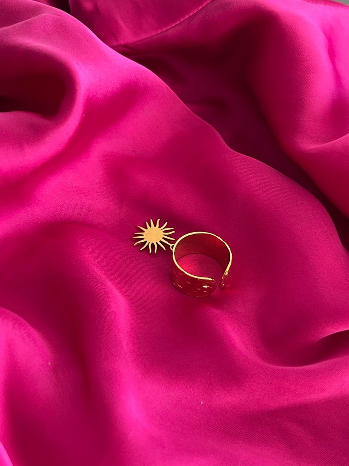 Bague tendance acier inoxydable - photo numéro 2