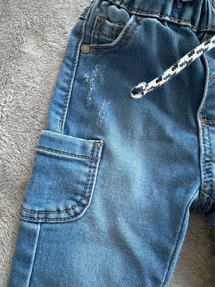 Jean style cargo - 3 mois - Tape à l’œil - photo numéro 4