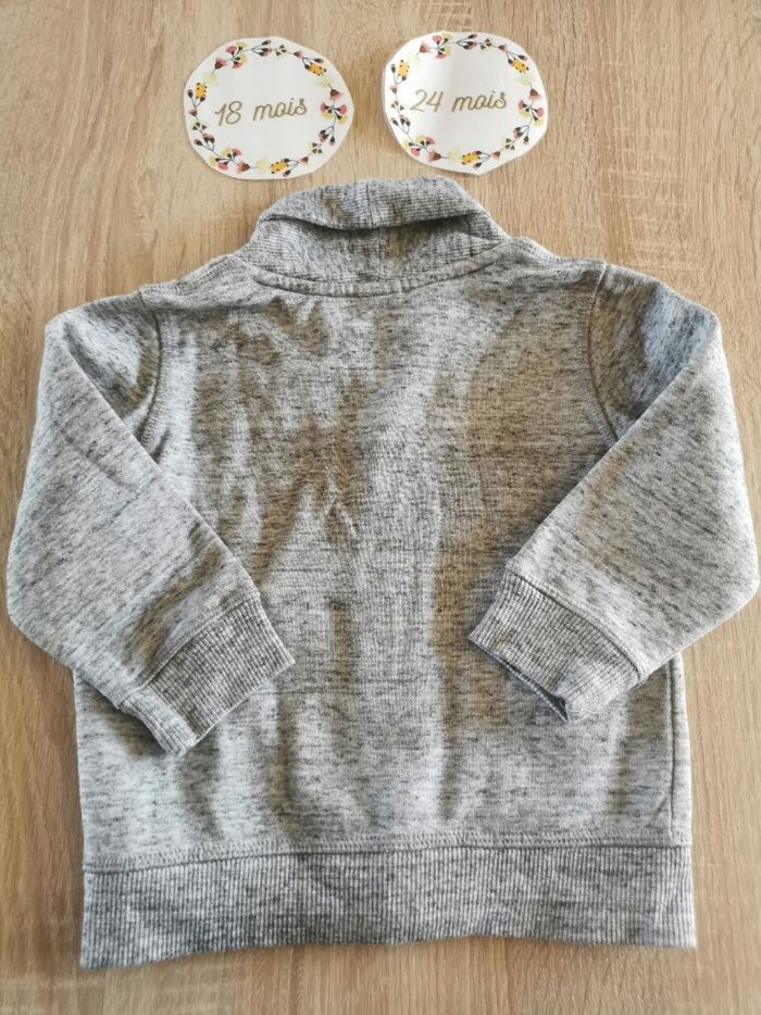 Ensemble bébé garçon 12/18 mois (86cm)t-shirt, pantalon et gilet zara baby et H&M - photo numéro 8