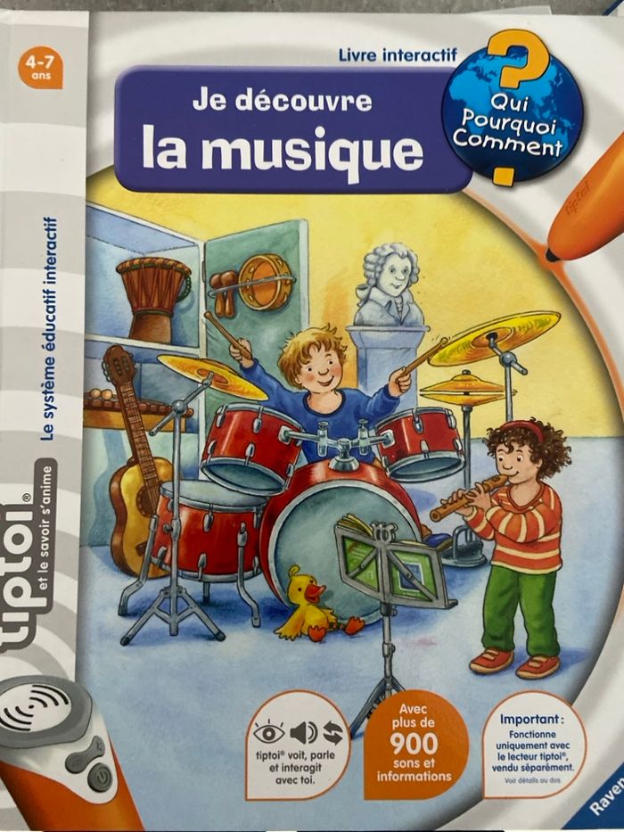 Tiptoi je découvre la musique