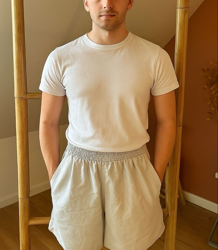 💜 Short beige syrakuz taille xl 💜