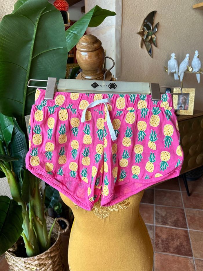 Primark short neuf 9 ans 10 ans motif ananas 🍍