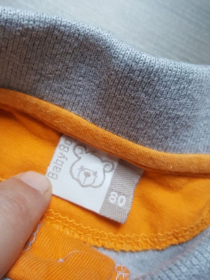 Polo manches courtes taille 80 - photo numéro 2