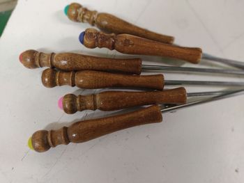 Lot fourchettes à fondue