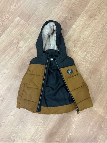 Doudoune sans manche garçon 3-4 ans