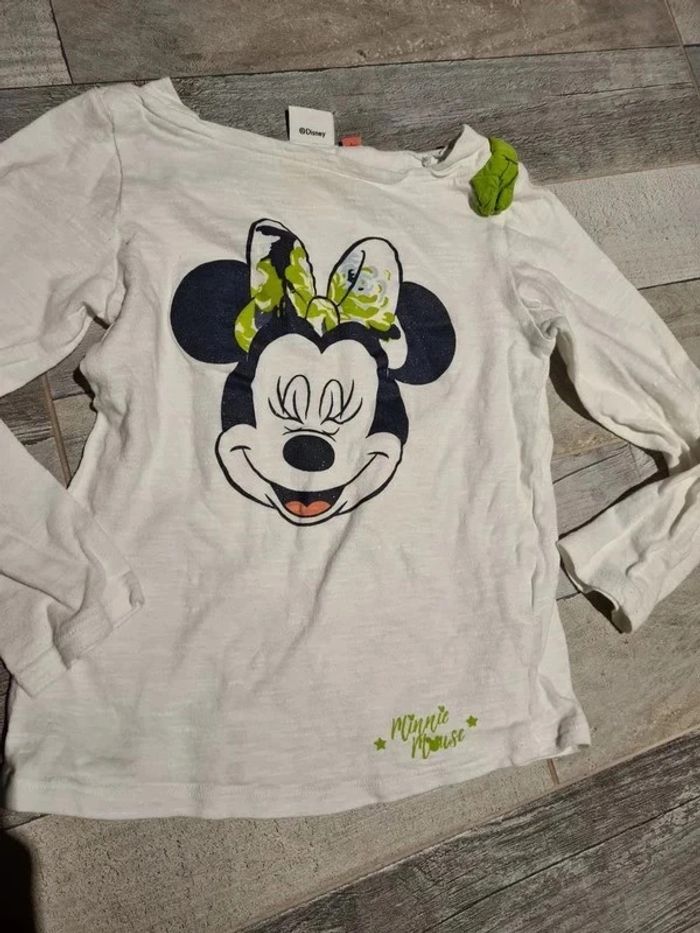 T shirt minnie 6 ans