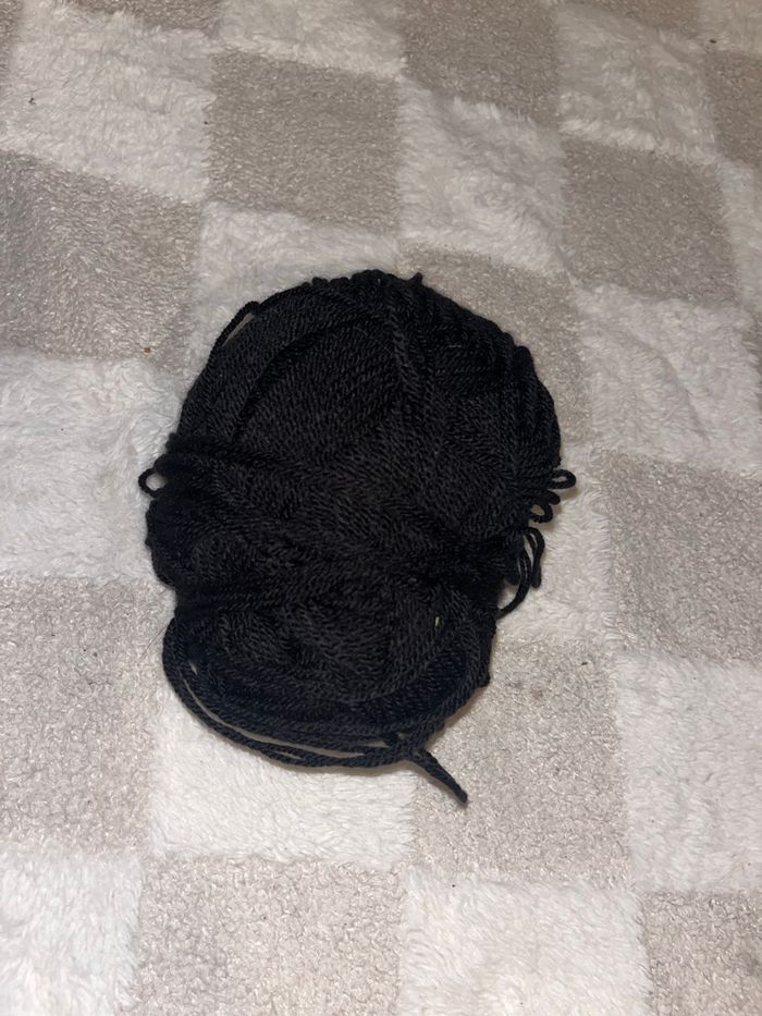 Laine noir - photo numéro 3