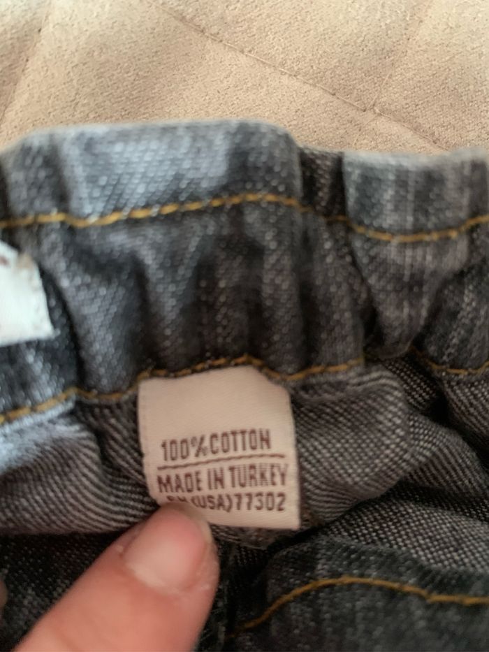 Jupe en jean noir 2 ans - photo numéro 4