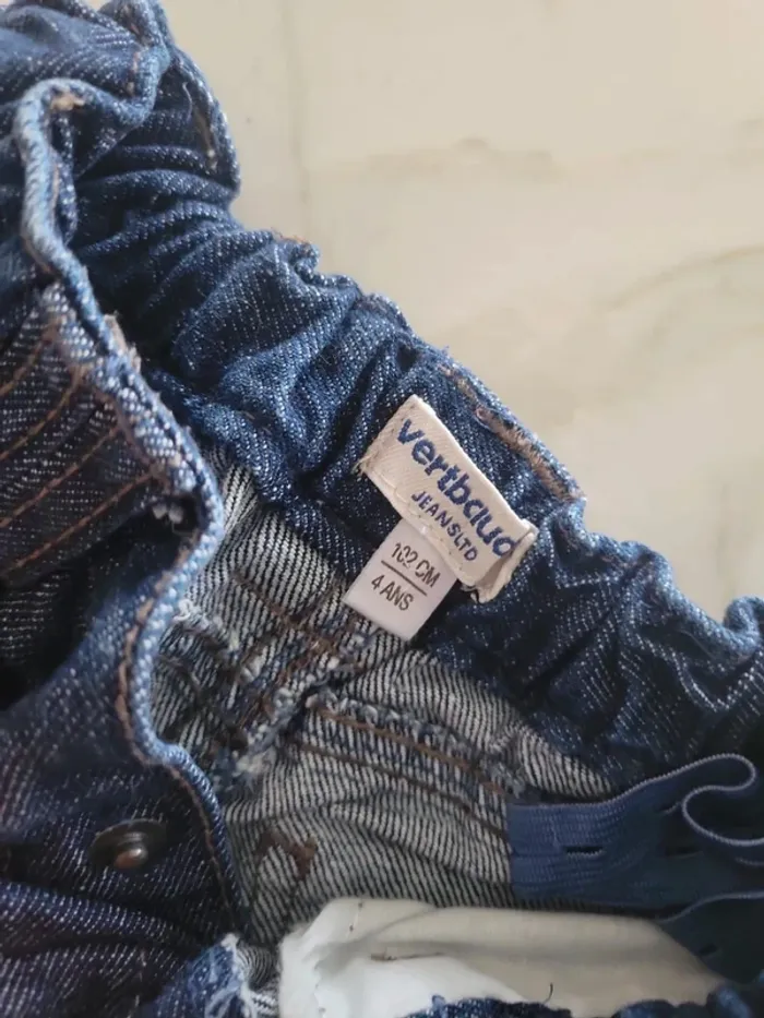 Bermuda jean Vertbaudet - photo numéro 5