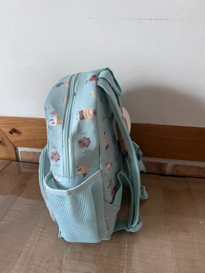 Sac à dos neuf les trois petits cochons - photo numéro 2