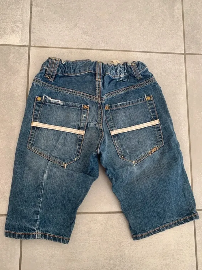 Bermuda en jean Zara taille 9/10 ans - photo numéro 4
