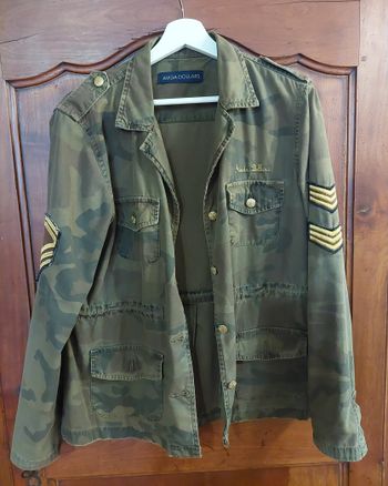 Veste treillis femme