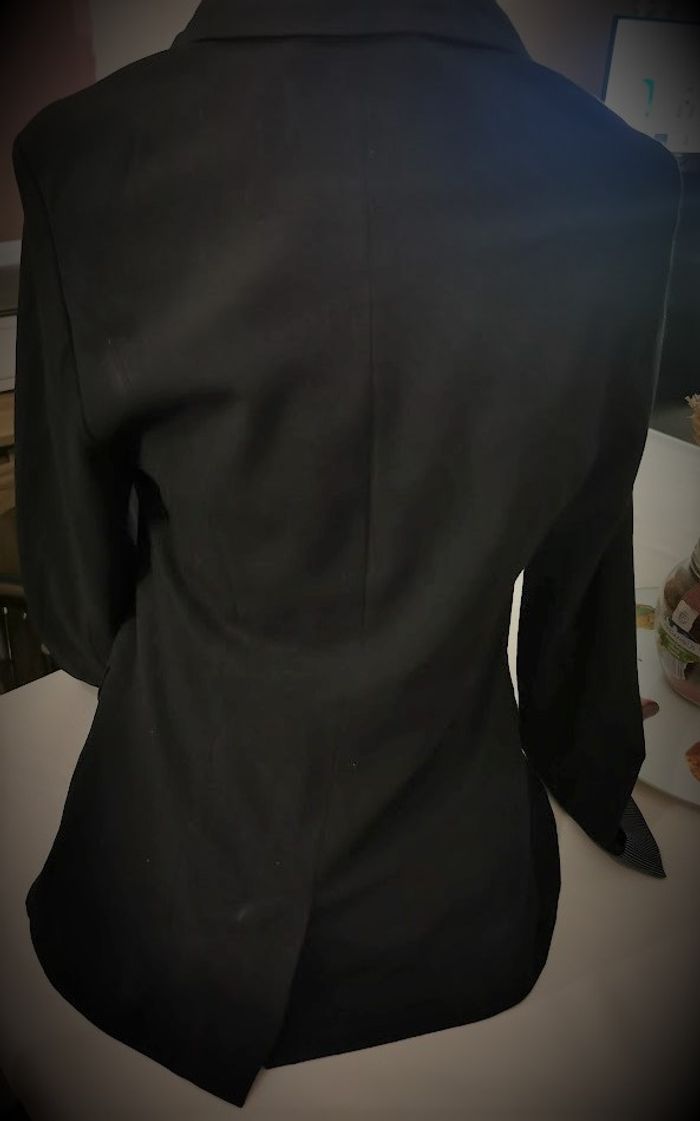Élégante veste Blazer Noire Classique - photo numéro 3