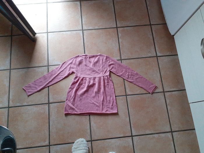 Pull rose 9 10ans - photo numéro 3