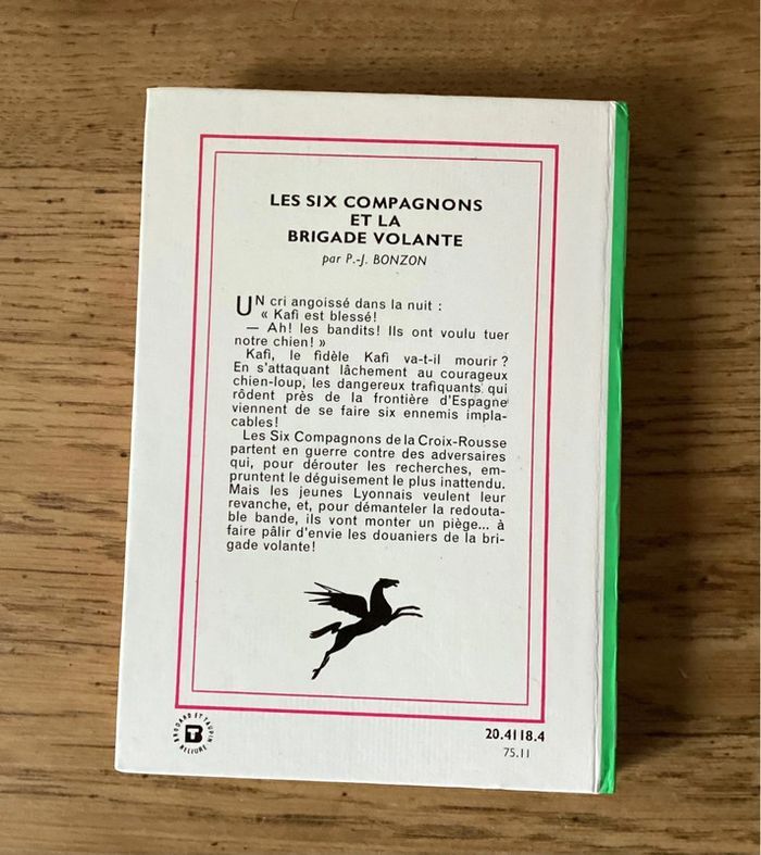 Livre « les six compagnons et la brigade volante » - photo numéro 2