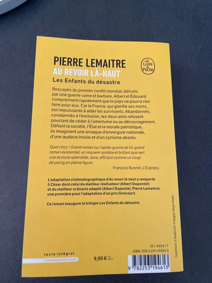 Pierre Lemaitre au revoir la haut - photo numéro 2
