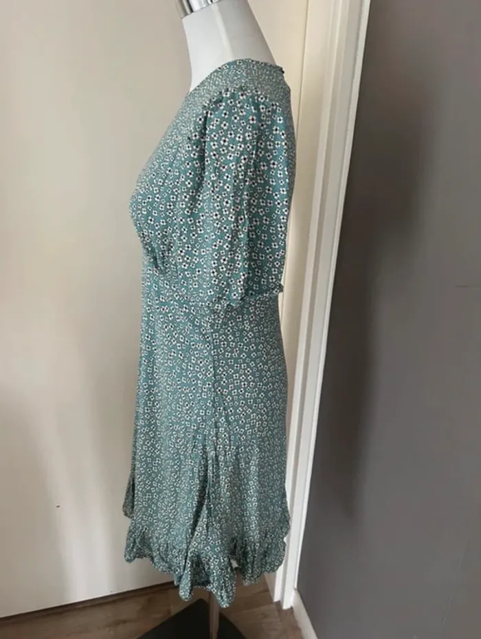 La redoute robe imprimée florale femme, taille 40 - photo numéro 3