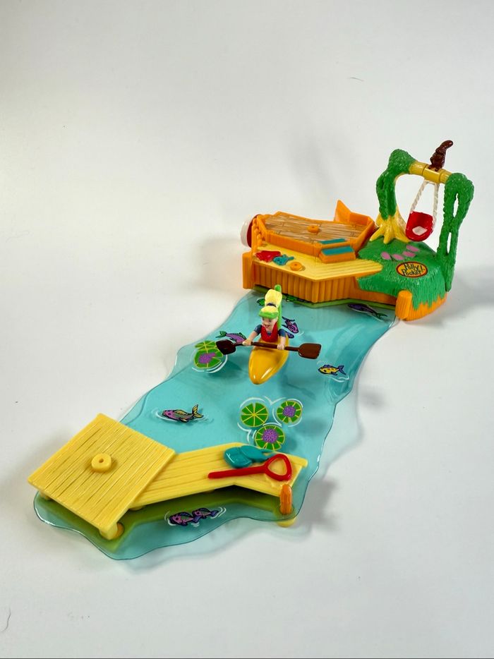 Polly Pocket Canoë Fun 1998 – Personnage + Canoë - photo numéro 3