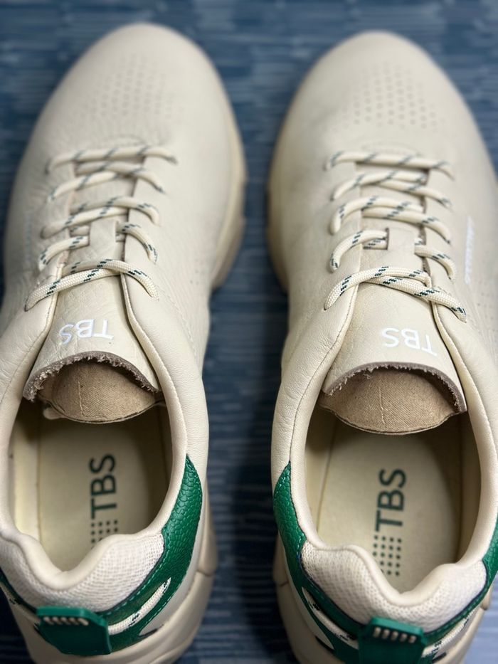 Basket  en cuir TBS - photo numéro 2