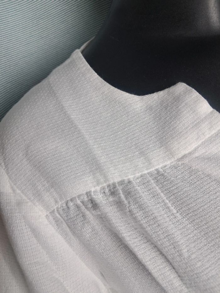 Balzac blouse été blanc T.36/38 en tbe - photo numéro 3