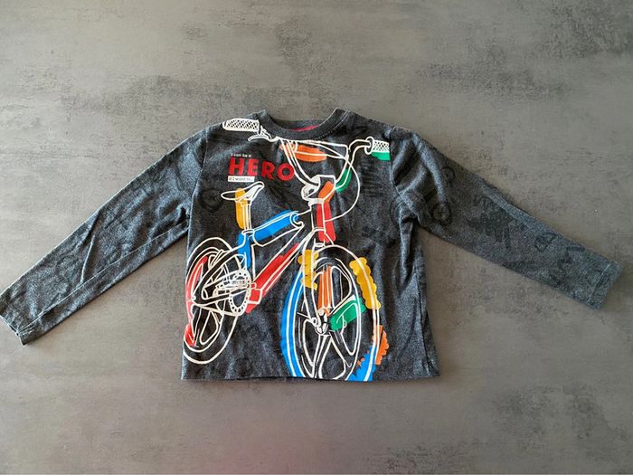 T-shirt longues manches Desigual 3/4 ans