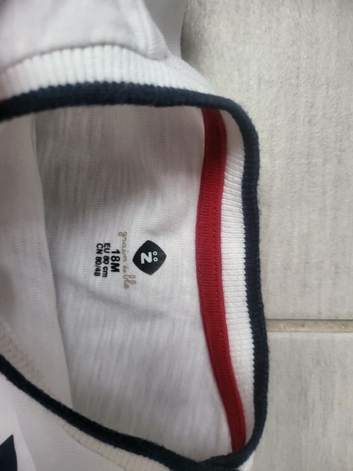 Tshirt manches longues garcon 18mois - photo numéro 2