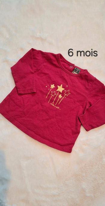 T-shirt manches longues TAO taille 6 mois