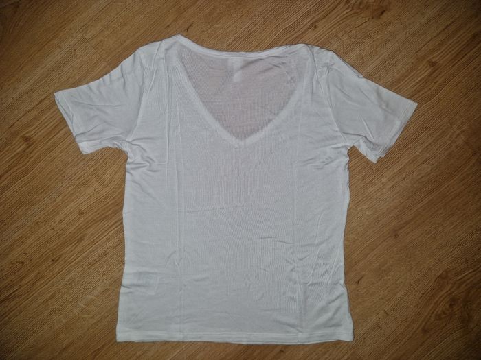 T shirt H&M blanc taille S TBE - photo numéro 3