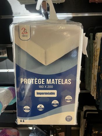 Protege matelas impermeable 160x200cm