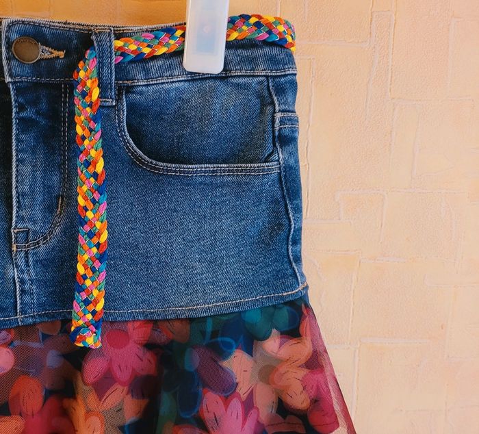 Jupe en jean ajustable Desigual - photo numéro 9