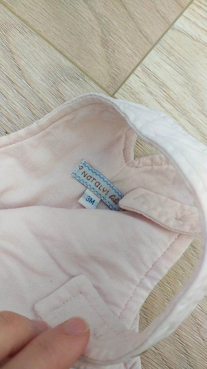 Salopette 3 mois rose natalys - photo numéro 7