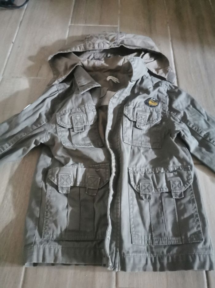 Veste kaki 4 ans