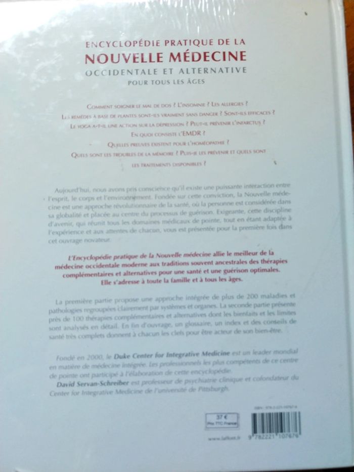 Livre neuf nouvelle médecine - photo numéro 2