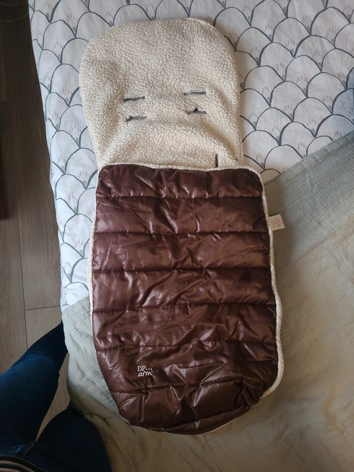 Chancelière chaude poussette