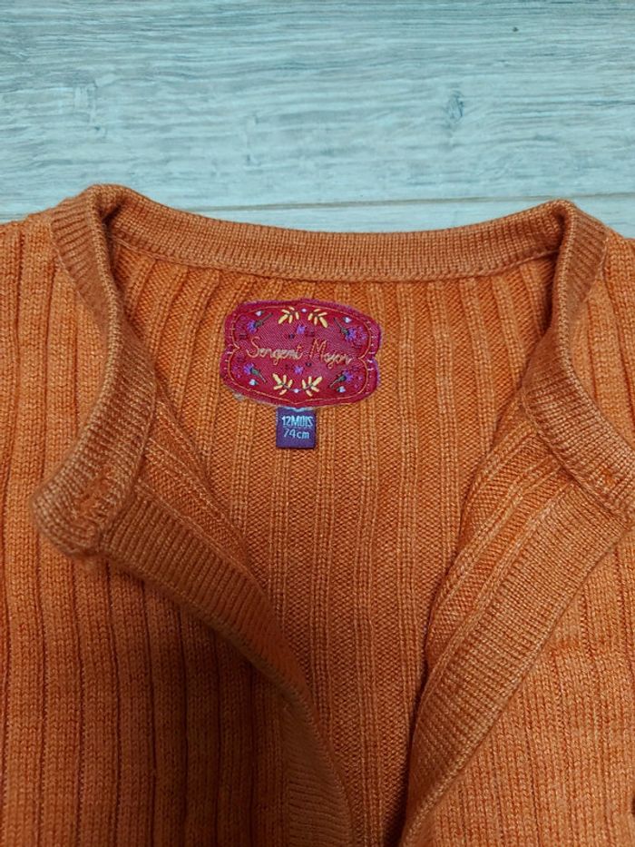 Ensemble robe écossaise + gilet assorti + collants - photo numéro 5